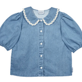 MIPOUNET LOUISE DENIM SHIRT (6-16Y)