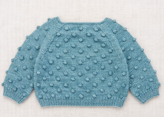 MISHA & PUFF POPCORN SWEATER(6M-24M)