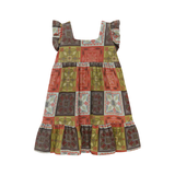 MISHA & PUFF RUFFLE SLEEVE DRESS (2-8Y)