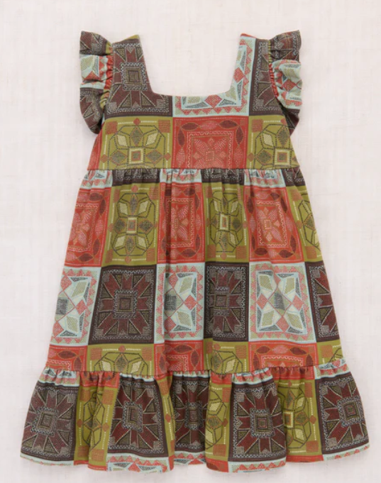 MISHA & PUFF RUFFLE SLEEVE DRESS (2-8Y)