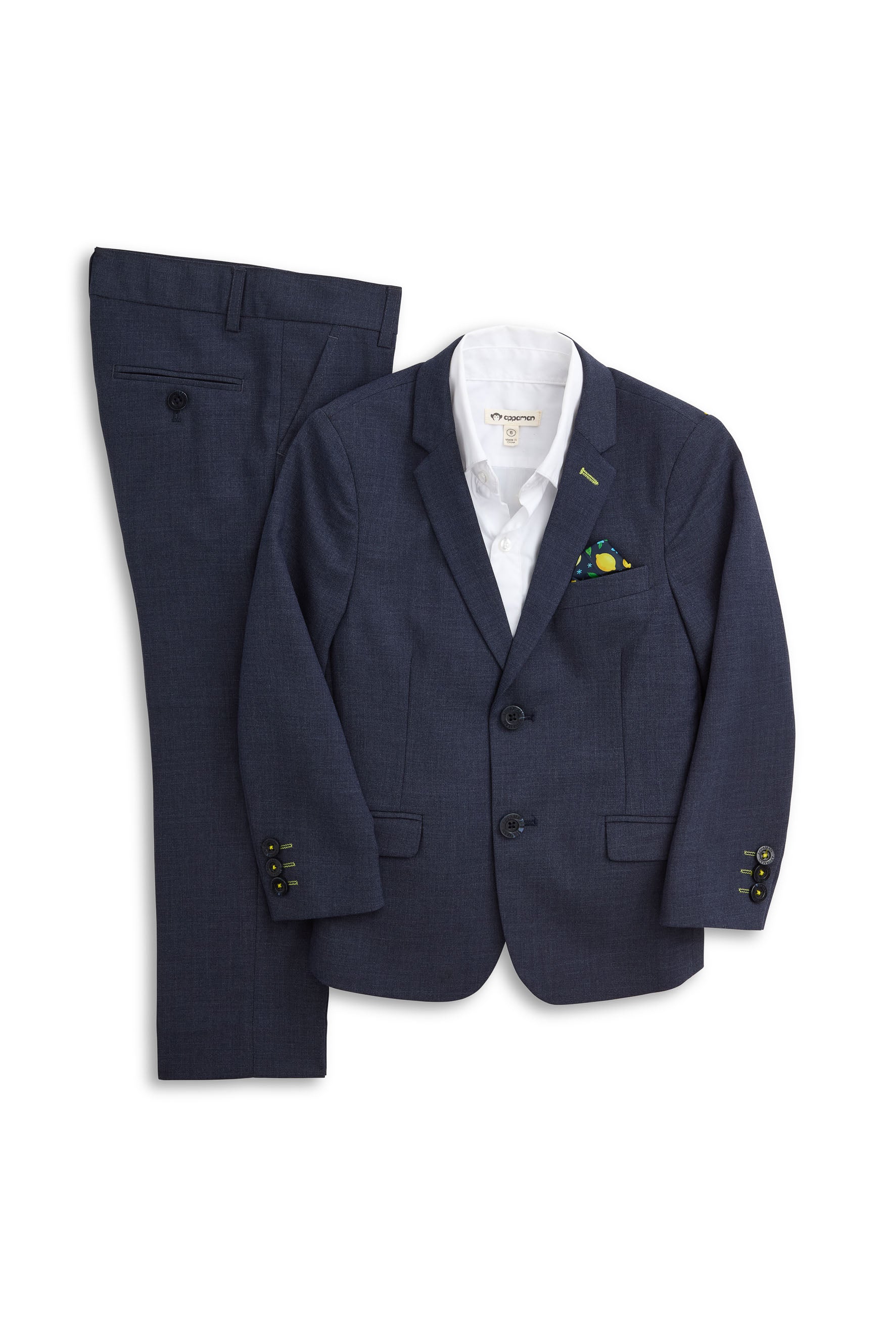 APPAMAN 2PC STRETCHY MOD SUIT (4T-12Y) - Klade Children's Boutique