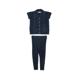 MON TRESOR BRAIDED KNIT SET (18-3Y)