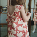 KONGES SLOJD MAGOT BOW DRESS (2-8Y)