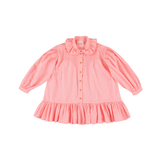 MORLEY XYBO RUFFLED COLLAR LONGER DRESS(8-14Y) - Klade Children's Boutique