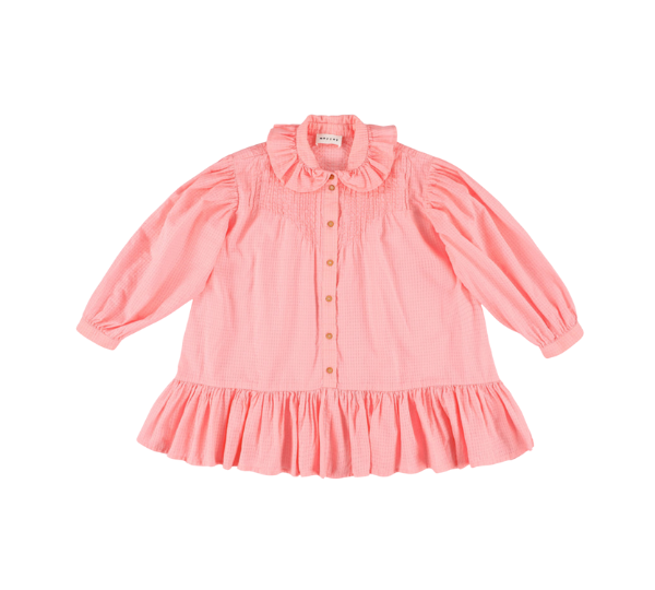 MORLEY XYBO RUFFLED COLLAR LONGER DRESS(8-14Y) - Klade Children's Boutique