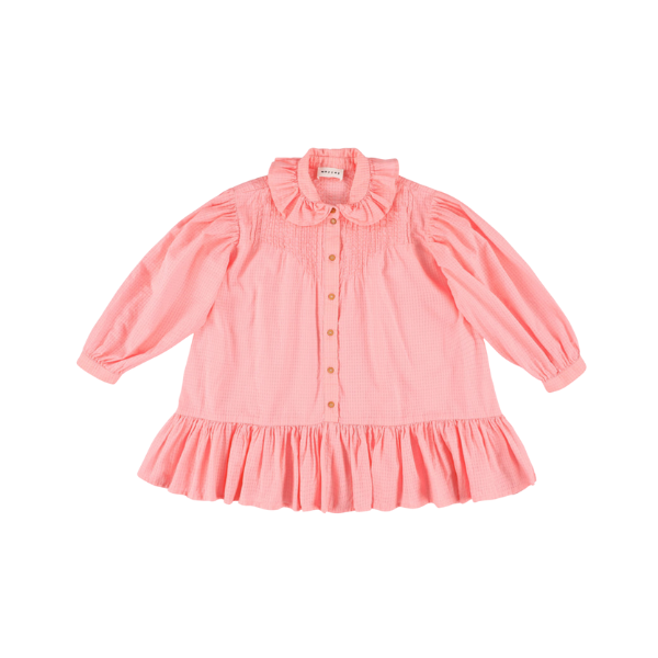 MORLEY XYBO RUFFLED COLLAR LONGER DRESS(8-14Y) - Klade Children's Boutique