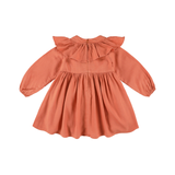 MORLEY ZABEL LONG DRESS W/RUFFLES (6-12Y)