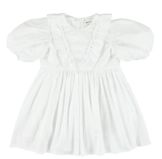 MORLEY DRESS WITH RUFFLE CHEST (8-14Y)