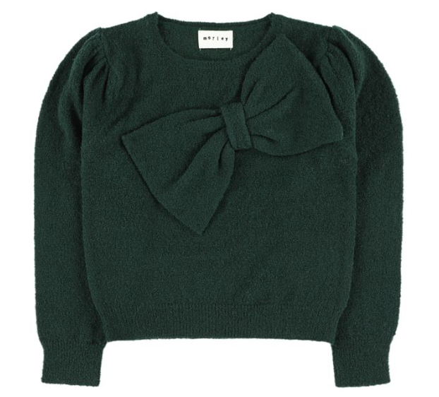 MORLEY VERDI CARDIGAN W/BOW (10-16Y)