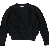 MOTU BLAISE FRONT CABLE SWEATER(2-16Y)