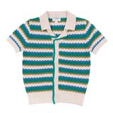 MOTU CLAY BUTTON SS POLO(2-6Y) - Klade Children's Boutique
