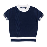MOTU  HEATH CABLE SS SWEATER(18M-10Y)