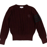 MOTU RAY CABLE KNIT SWEATER (2-16Y)
