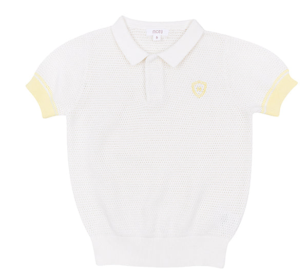 MOTU ROY COLLAR SS POLO(2-10Y) - Klade Children's Boutique