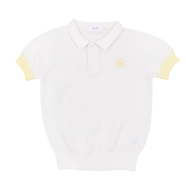 MOTU ROY COLLAR SS POLO(2-10Y) - Klade Children's Boutique