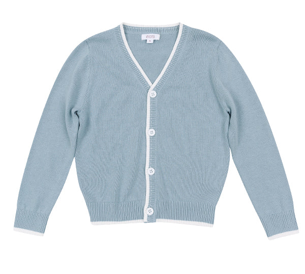 MOTU ZANE STITCH CARDIGAN (2-16Y) - Klade Children's Boutique