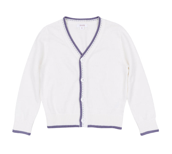 MOTU ZANE STITCH CARDIGAN (2-14Y) - Klade Children's Boutique