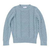 MOTU PENN MIX KNIT LS SWEATER(2-16Y) - Klade Children's Boutique