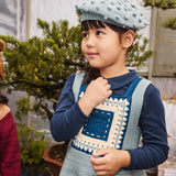 MISHA & PUFF POPCORN BERET (2-8Y)