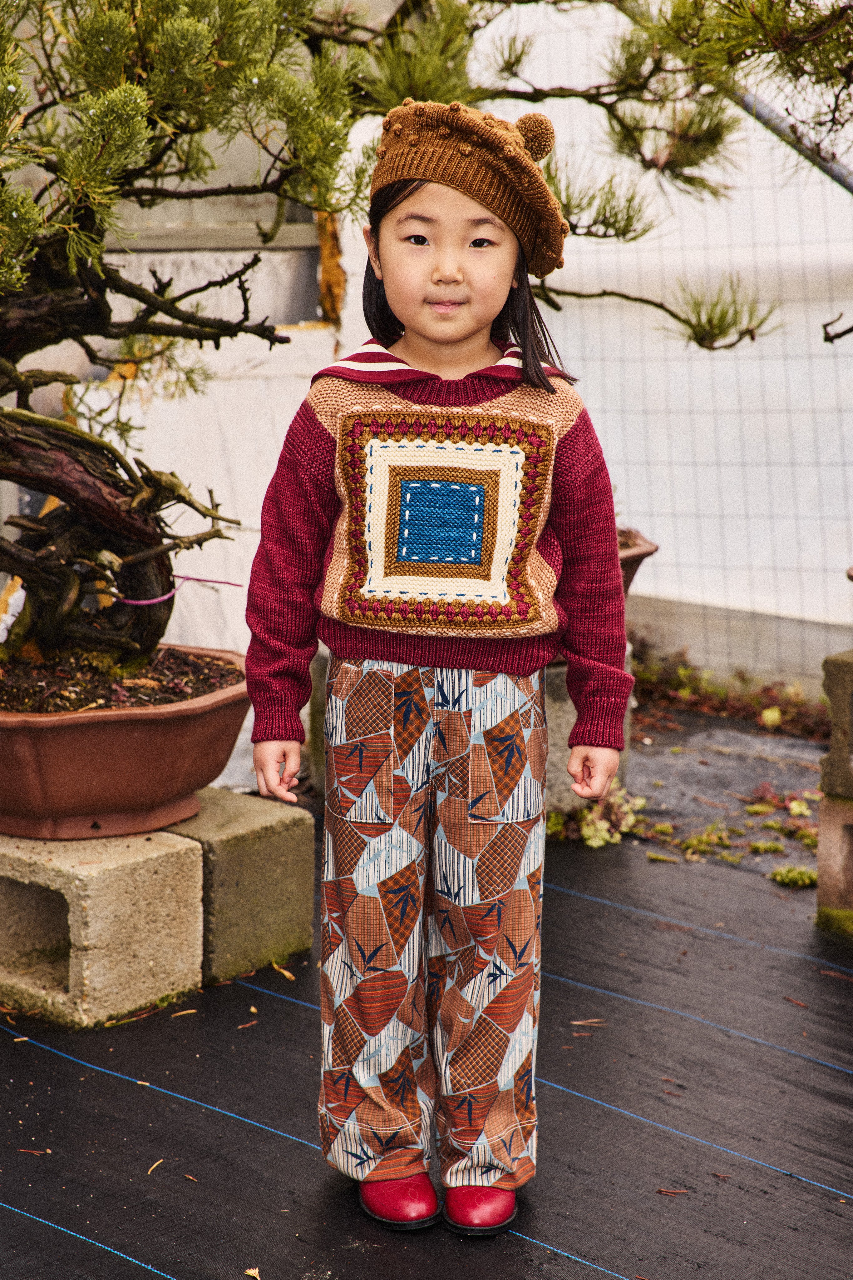 MISHA & PUFF POPCORN BERET (2-8Y) – Klade Children's Boutique