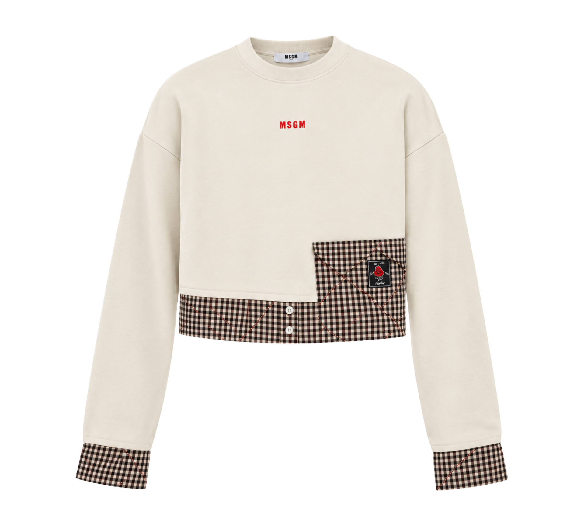 MSGM BOXY SWEATSHIRT (12-14+)