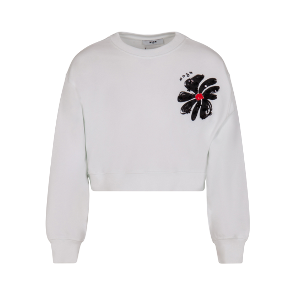 MSGM GIRLS BOXY SWEATSHIRT (4-14Y) - Klade Children's Boutique