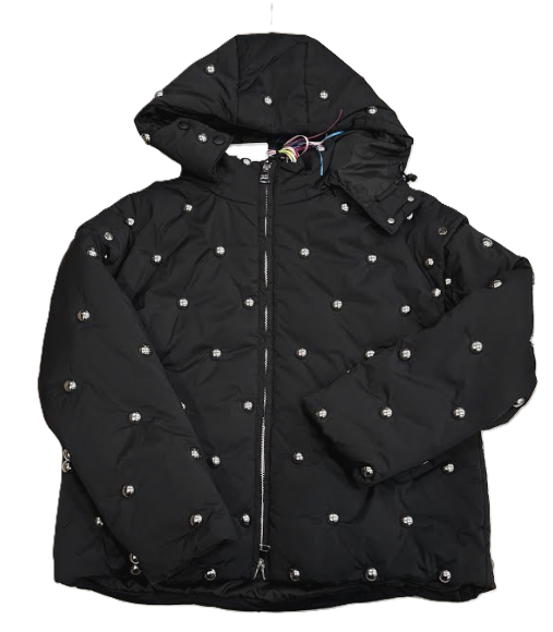 MSGM CLOTH STUDDED COAT (12-14Y)