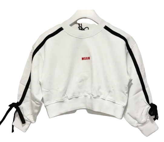 MSGM FLEECE BOXY SWEATSHIRT (4-14Y)