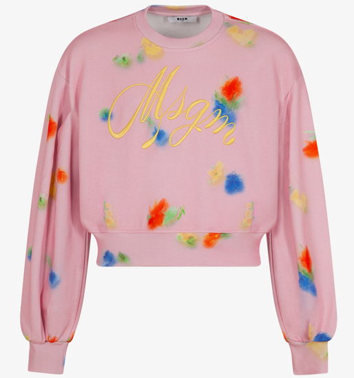 MSGM FLEECE SWEATSHIRT (4-14Y)
