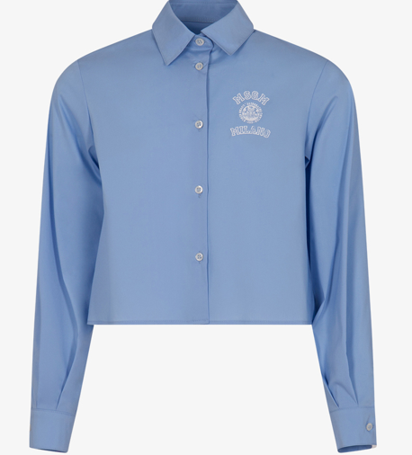 MSGM GIRLS BOXY POPLIN SHIRT (12-14Y)