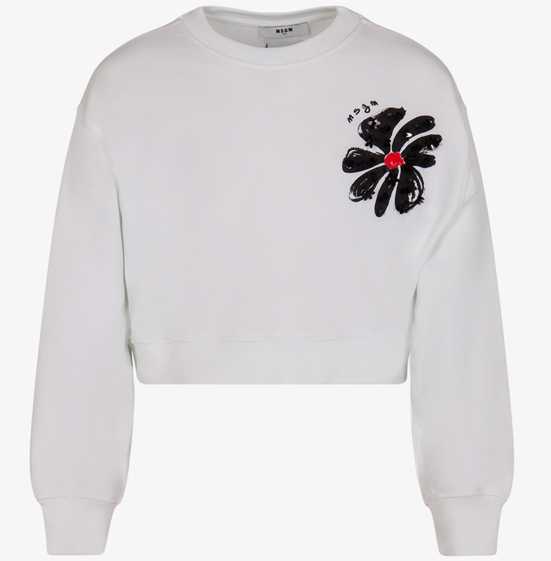 MSGM GIRLS BOXY SWEATSHIRT (4-14Y)