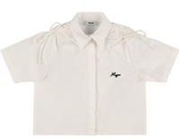 MSGM GIRL POPLIN SHIRT (10-14Y)