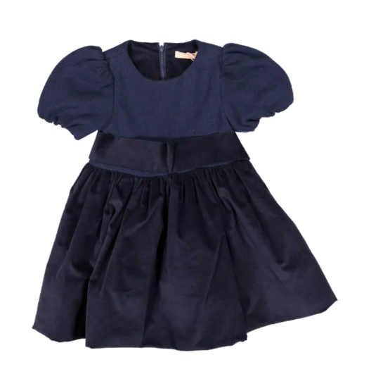 MUMMYMOON REBECCA VELVET KNIT DRESS (2-14Y)