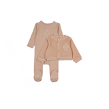 MONOGRAN MAJESTY FOOTIE & CARDI (9M-18M)