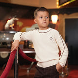 MOTU REX PIPED SWEATER (18M-16Y)