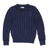 MOTU ARCHER PIPED CABLE CREW TOP (2-16Y)