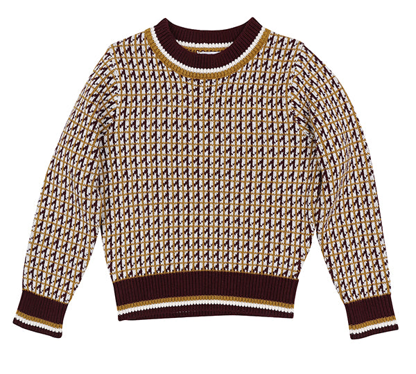 MOTU ROWAN CREWNECK TOP (12M-16Y)