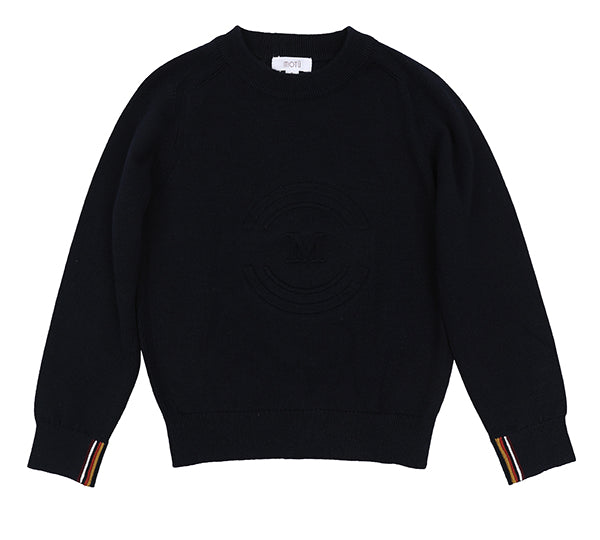 MOTU RUFUS CENTER LOGO CREW TOP (2-16Y)