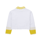 N21 ZIP CROCHET COLLAR SWEATSHIRT (12-16Y)