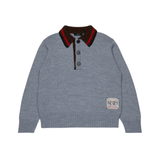 N21 LS POLO KNIT SWEATER (10-16Y)