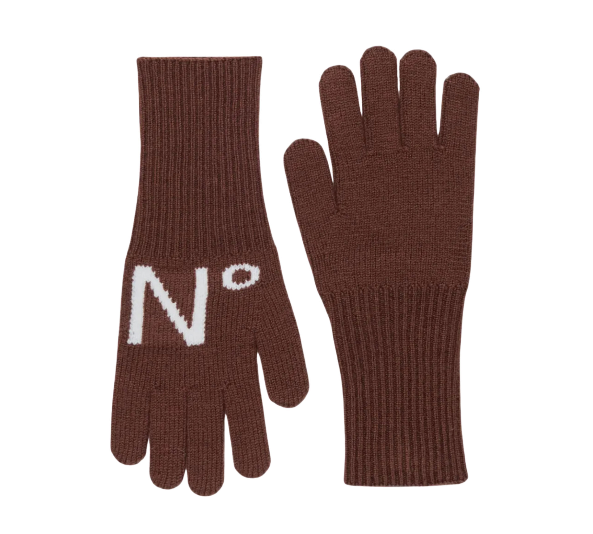 N21 KNIT GLOVES W/LOGO (OS)