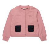 N21 FRENCH TERRY JACKET W/PATCH POCKETS (12-16Y)