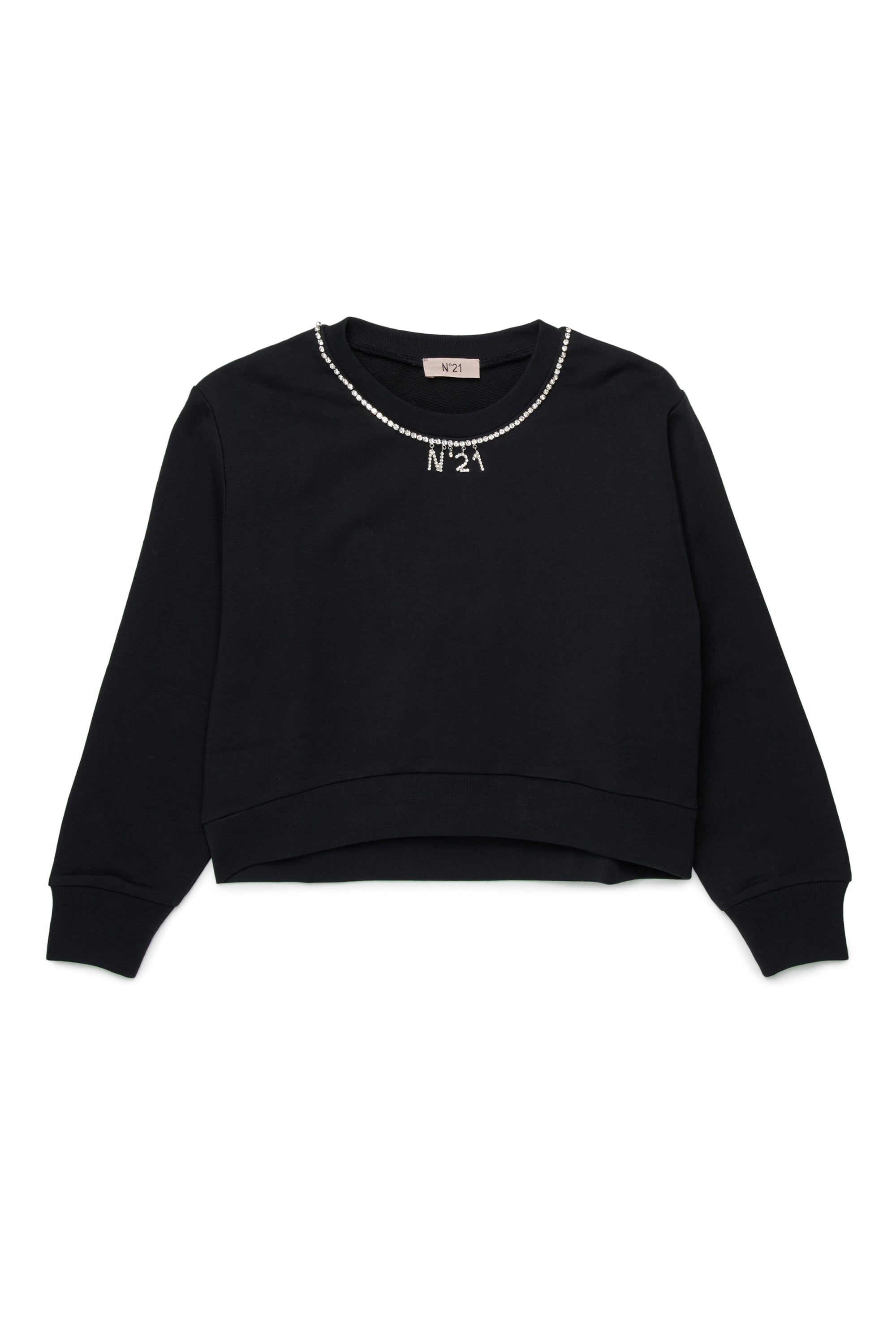 N21 JEWELED TRIM SWEATSHIRT (12-16Y)