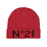 N21 KNIT BEANIE W/LOGO (OS)