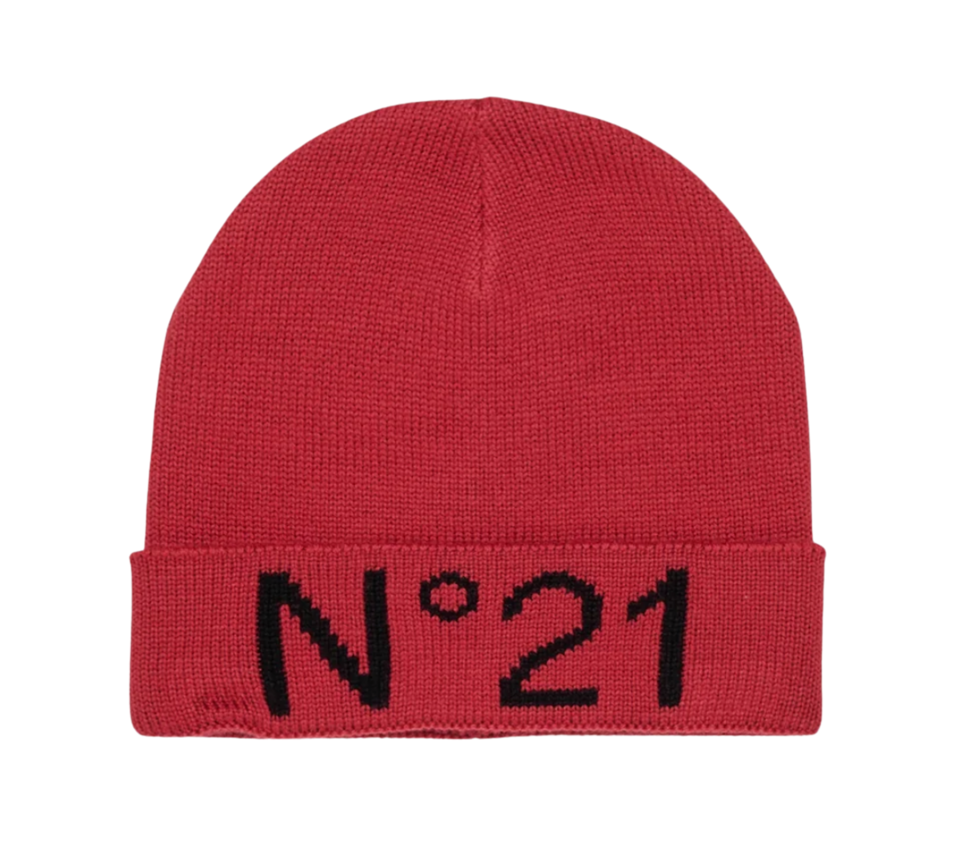 N21 KNIT BEANIE W/LOGO (OS)