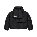 N21 SHORT PUFFER JACKET W/SCARF(10-16Y)