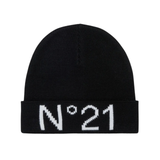 N21 KNIT BEANIE W/LOGO (OS)