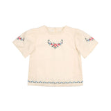 THE NEW SOCIETY NARCISE BLOUSE W/SHORTS(2Y)