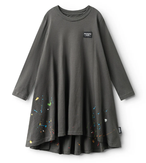 NUNUNU SPLASH OF COLOR DRESS (2-11Y)