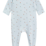 OUBON ALL OVER BOAT FOOTIE (1M-9M) - Klade Children's Boutique